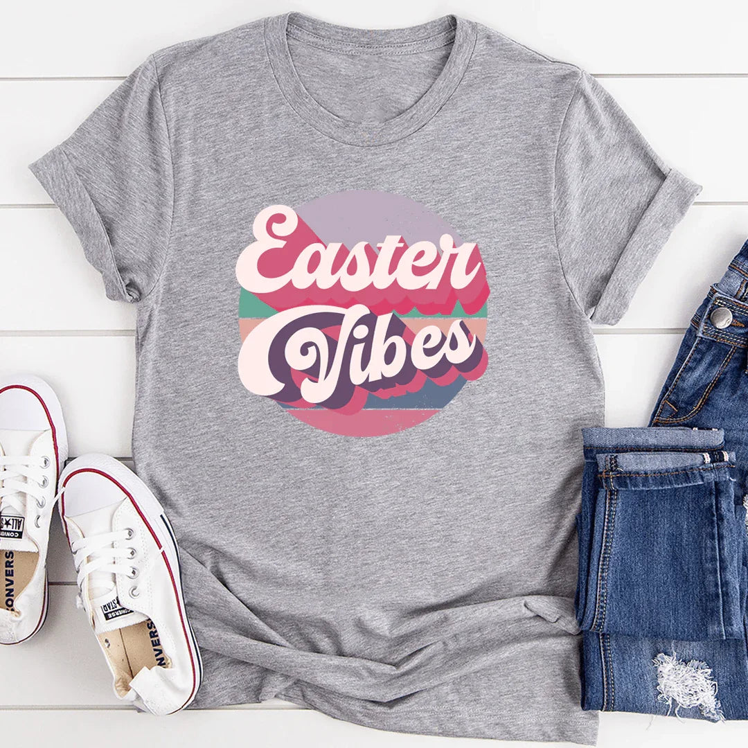 Easter Vibes Tee - WonderingCloth
