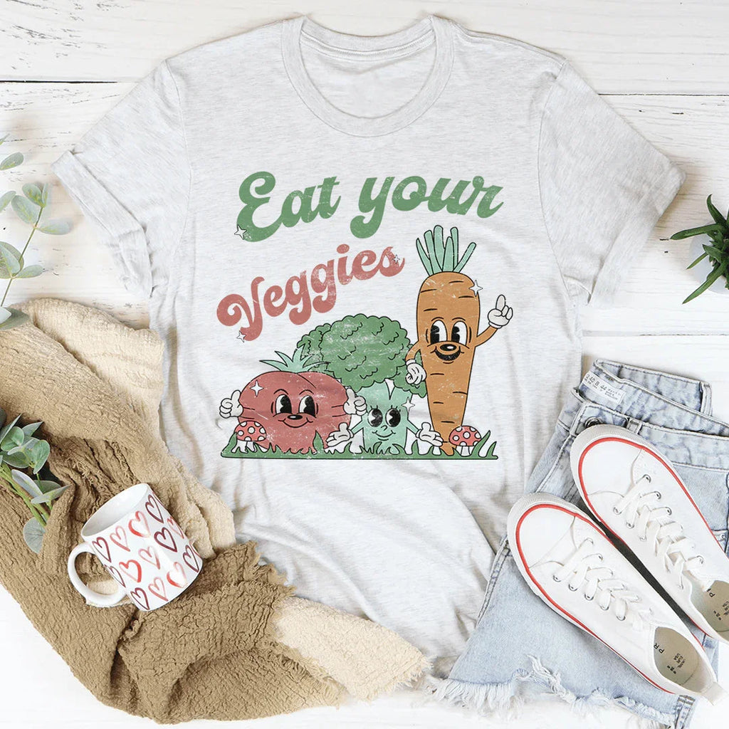 Eat Your Veggies Tee - WonderingCloth