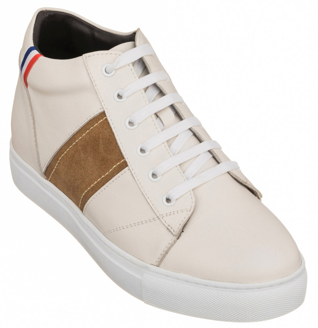 CALTO - K53101 - 2.8 Inches Taller (Beige White) - WonderingCloth