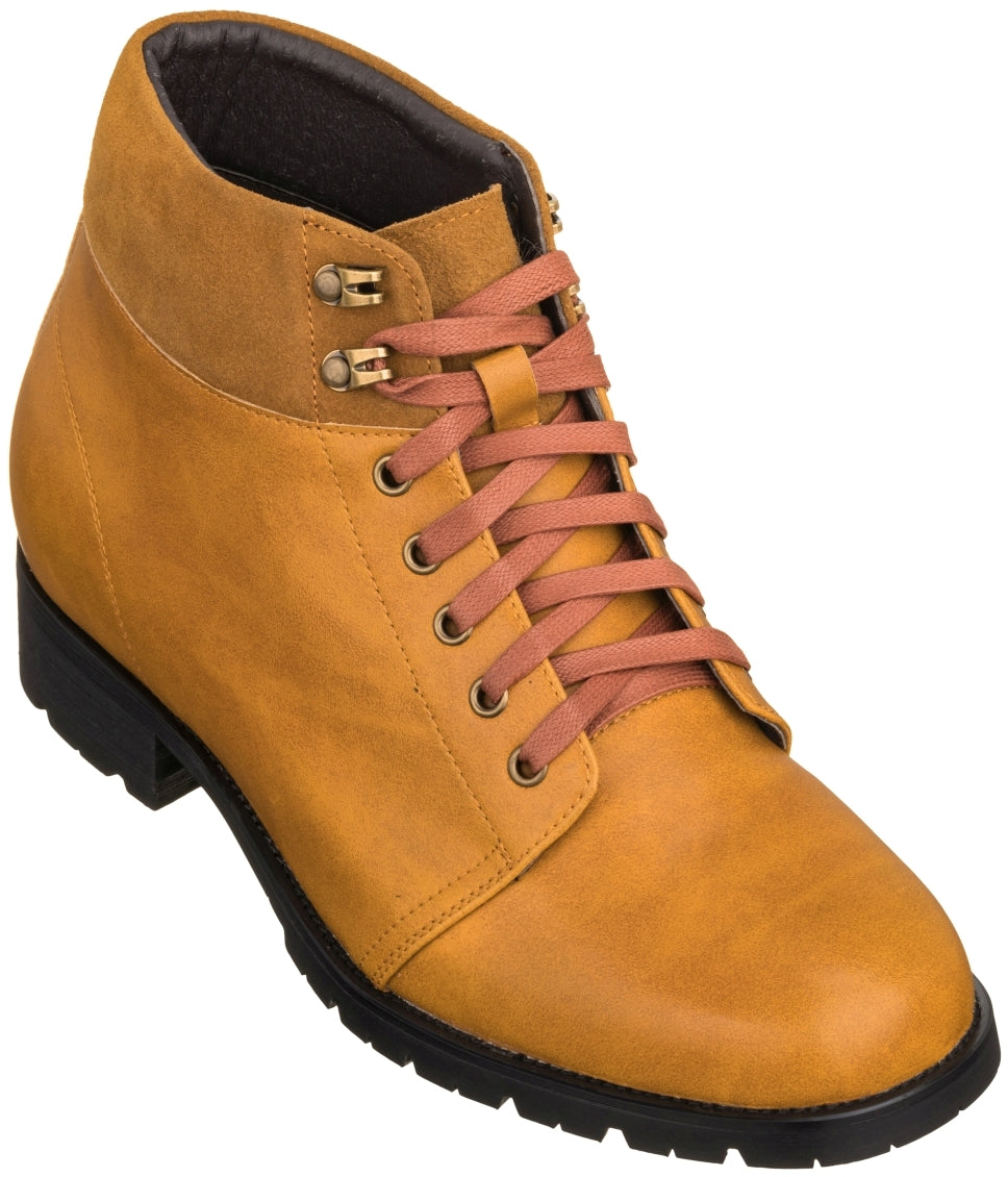 CALTO - K9361 - 3.3 Inches Taller (Brown) - WonderingCloth