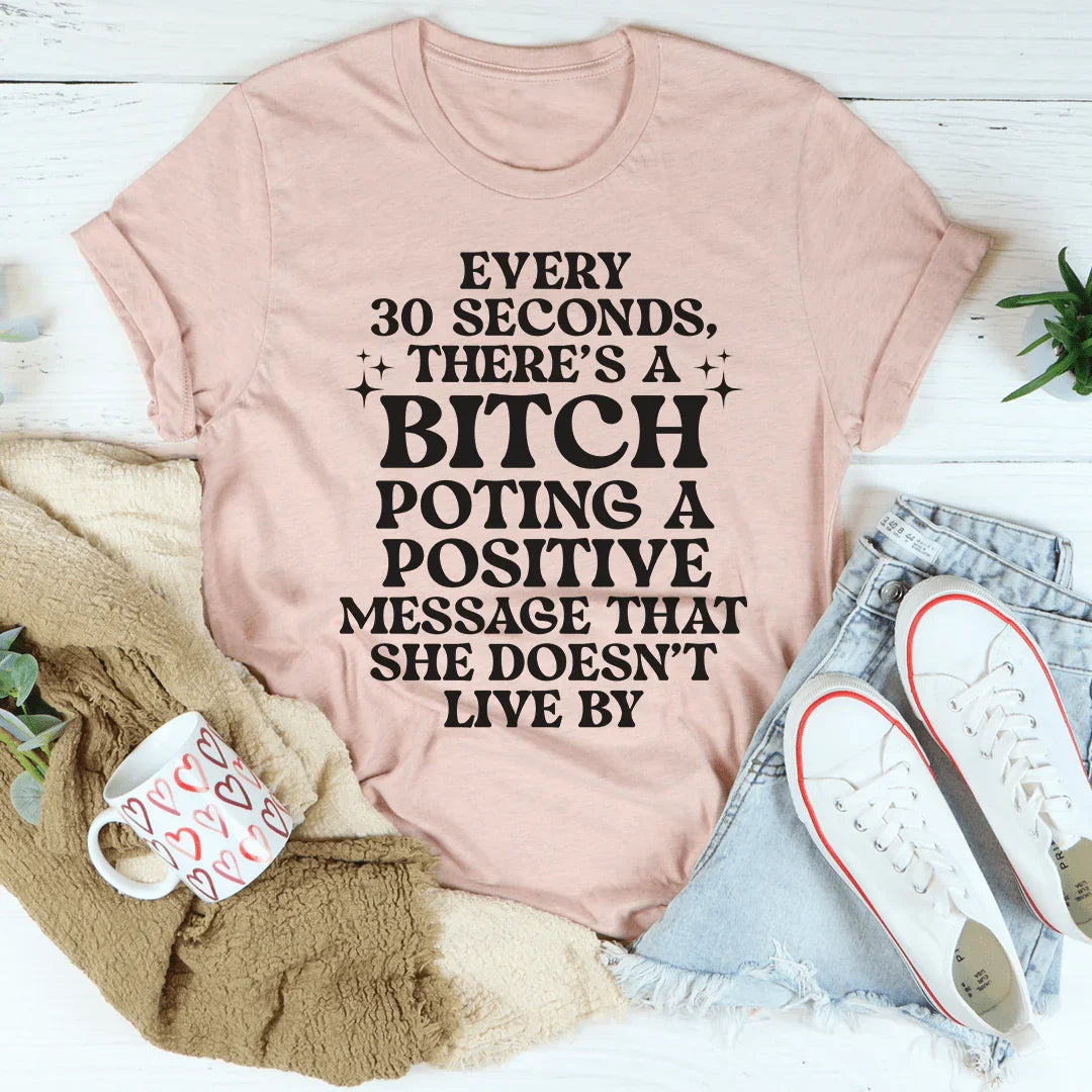 Every 30 Seconds Tee - WonderingCloth
