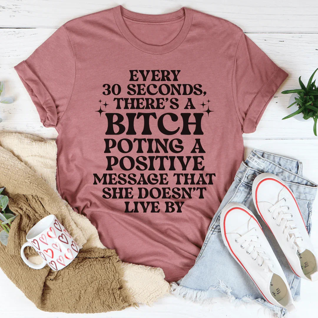 Every 30 Seconds Tee - WonderingCloth