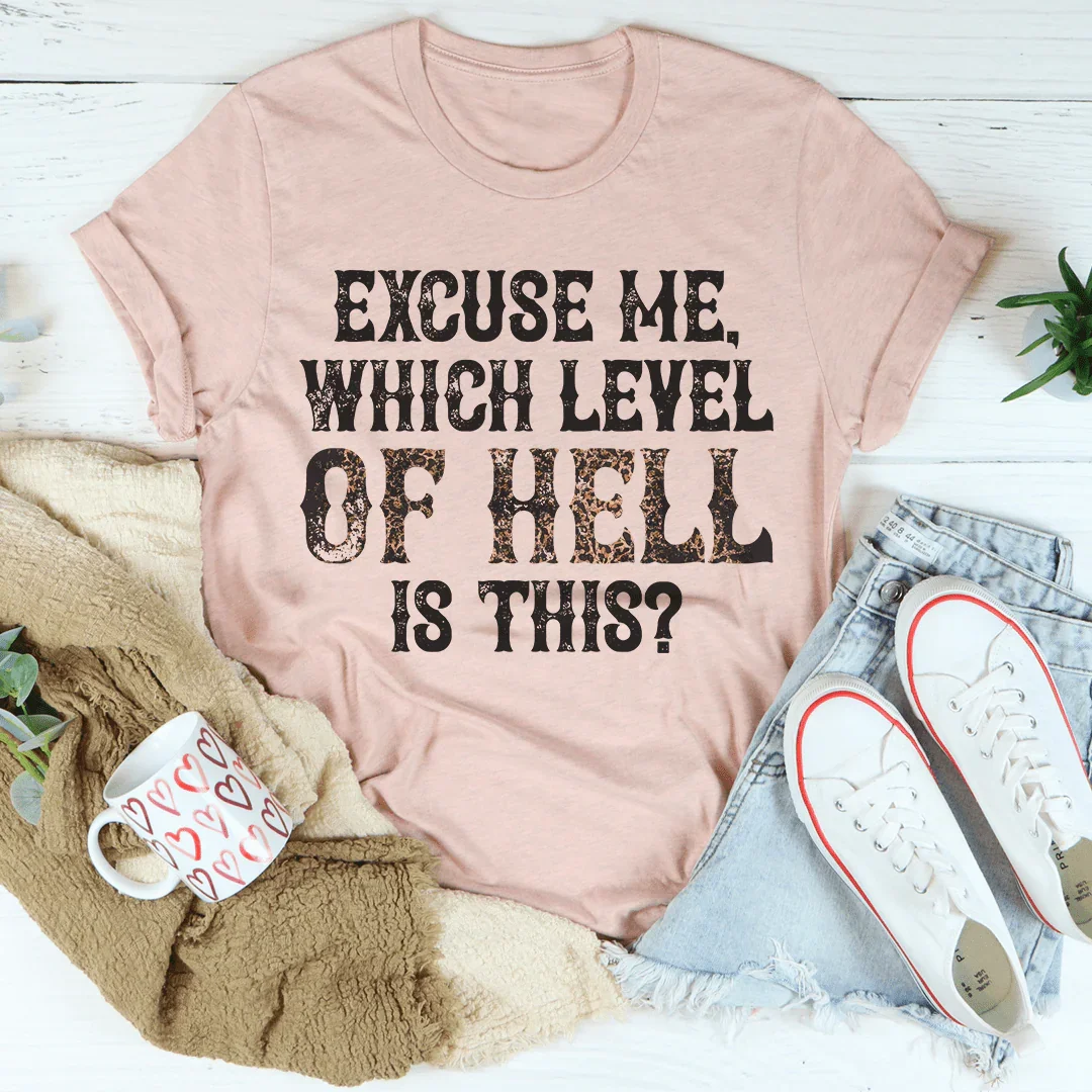 Excuse Me Which Level Of Hell Is This Tee - WonderingCloth