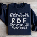 Excuse My Face Sweatshirt - WonderingCloth