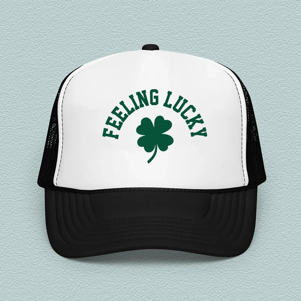 Feeling Lucky Trucker Hat - WonderingCloth