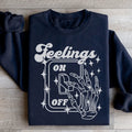 Feeling On And Off Sweatshirt - WonderingCloth