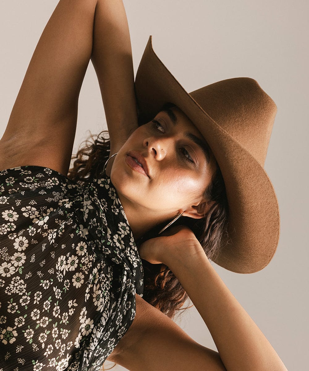 Teddy Cattleman Cowboy Hat - WonderingCloth