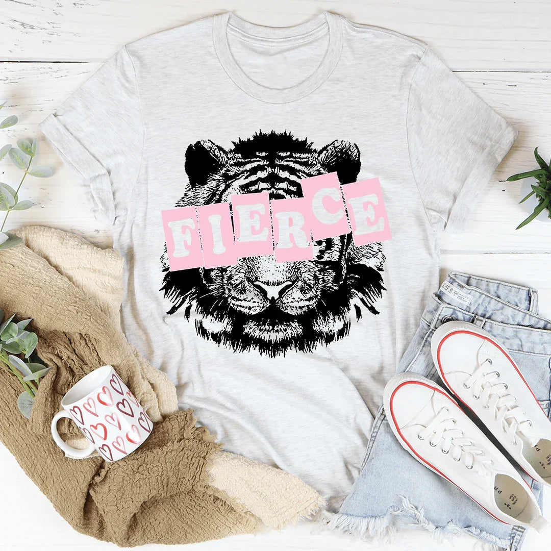 Fierce Tiger Tee - WonderingCloth