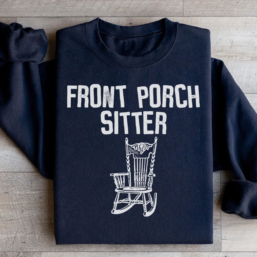Front Porch Sitter Sweatshirt - WonderingCloth