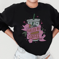Fueled By Coffee Sweatshirt - WonderingCloth