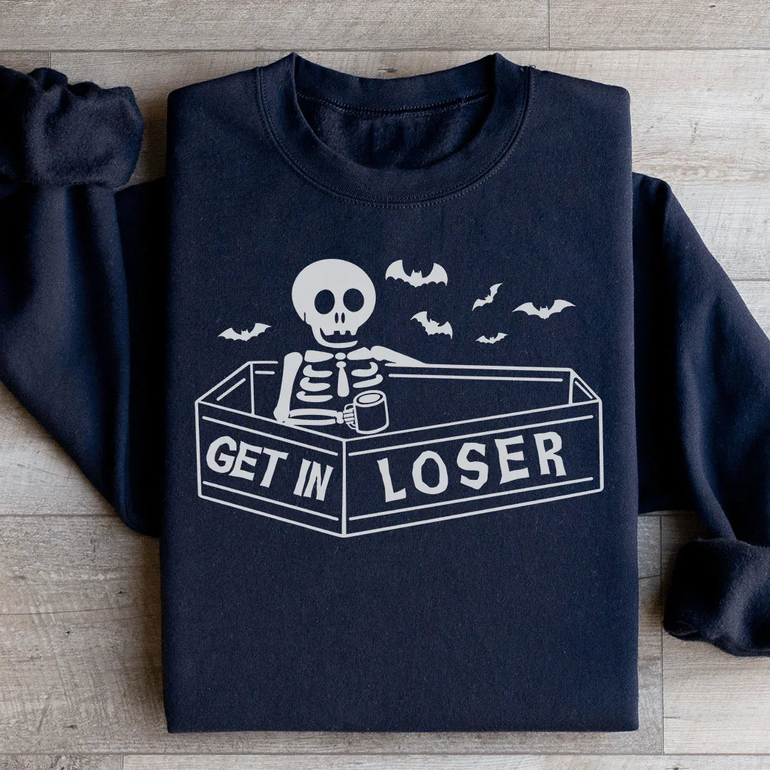 Get In Loser Halloween Sweatshirt - WonderingCloth