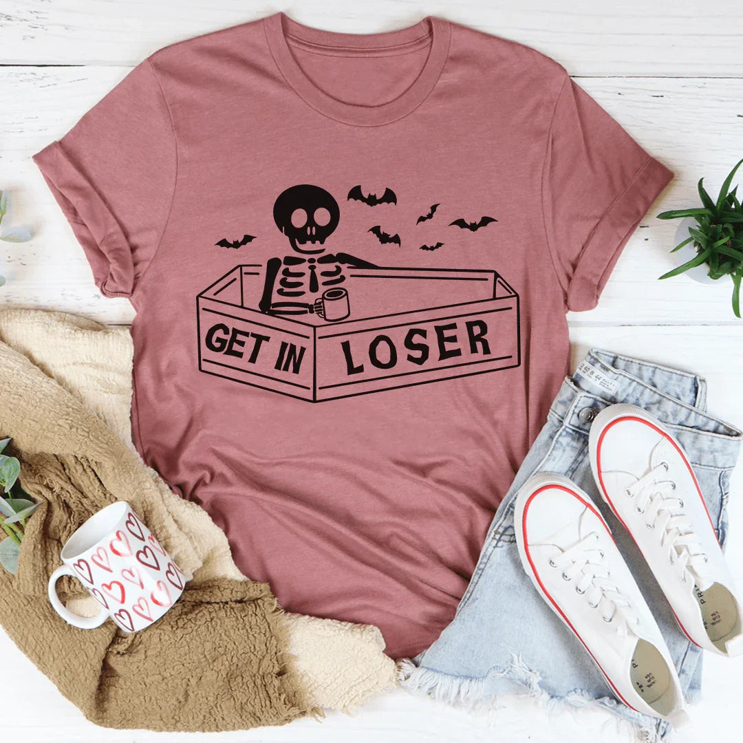 Get In Loser Halloween Tee - WonderingCloth