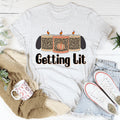 Getting Lit Fall Candles Tee - WonderingCloth