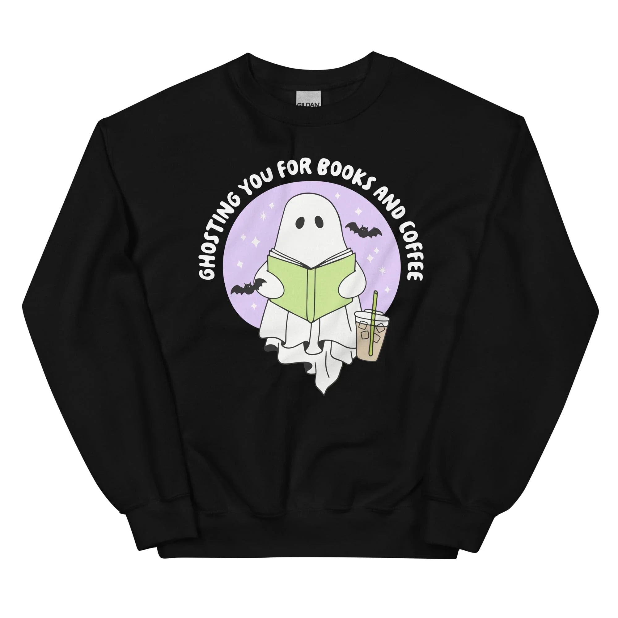 Ghosting You For Books And Coffee Sweatshirt - WonderingCloth