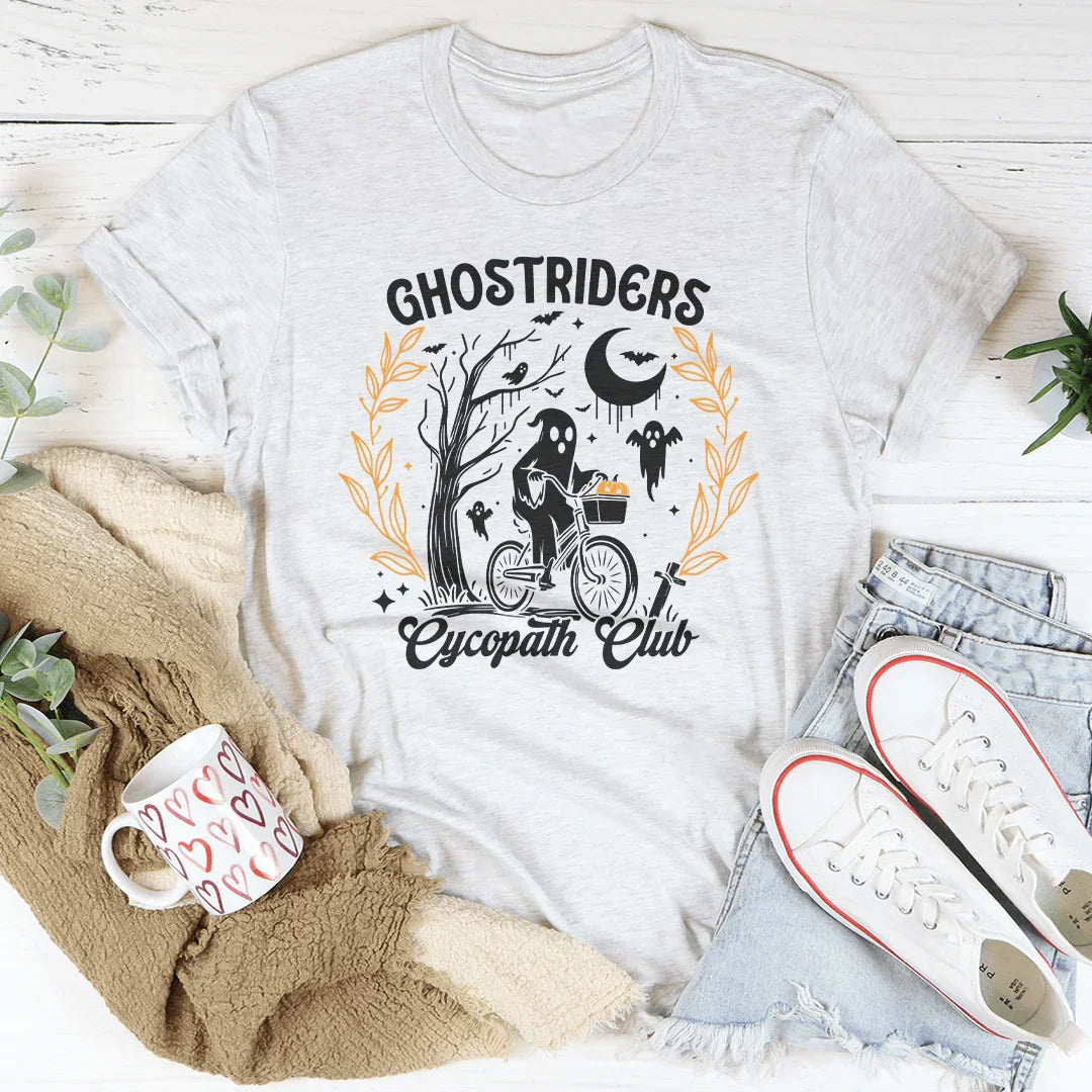 Ghostriders Cycopath Club Tee - WonderingCloth