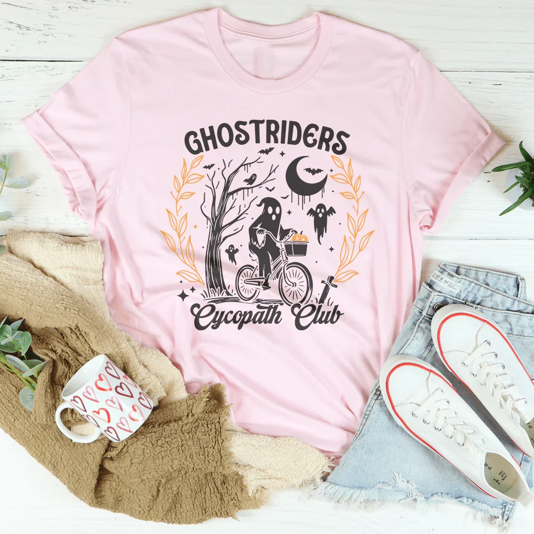 Ghostriders Cycopath Club Tee - WonderingCloth