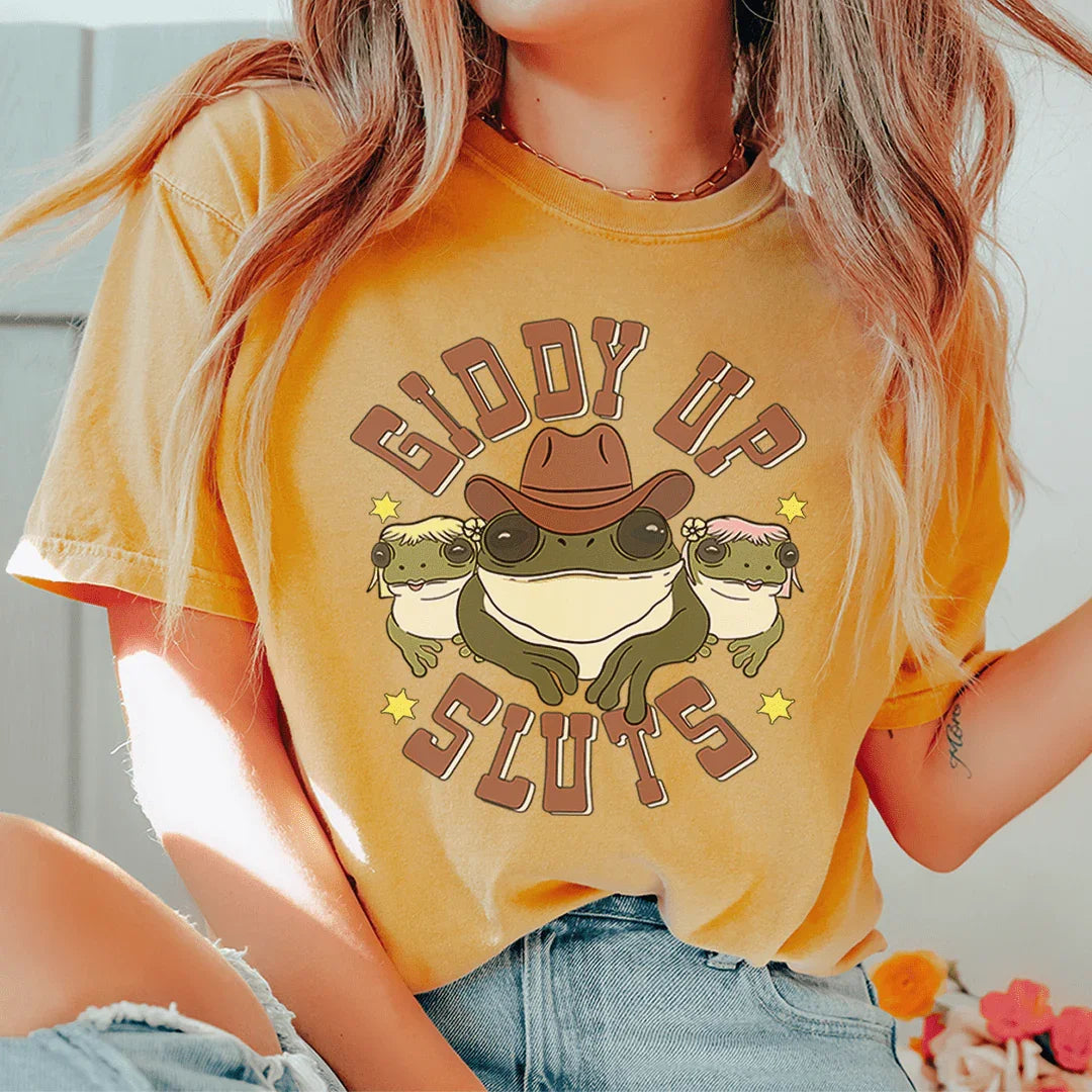 Giddy Up Tee - WonderingCloth
