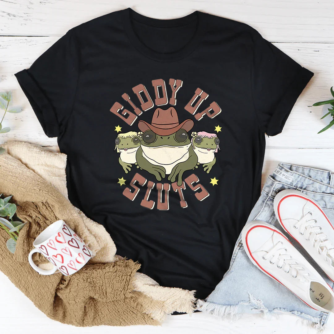 Giddy Up Tee - WonderingCloth