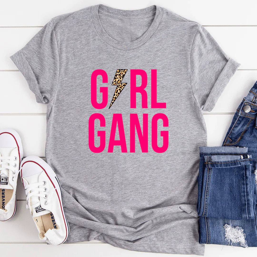 Girl Gang Tee - WonderingCloth