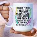 Glowsticks Ceramic Mug 15 oz - WonderingCloth