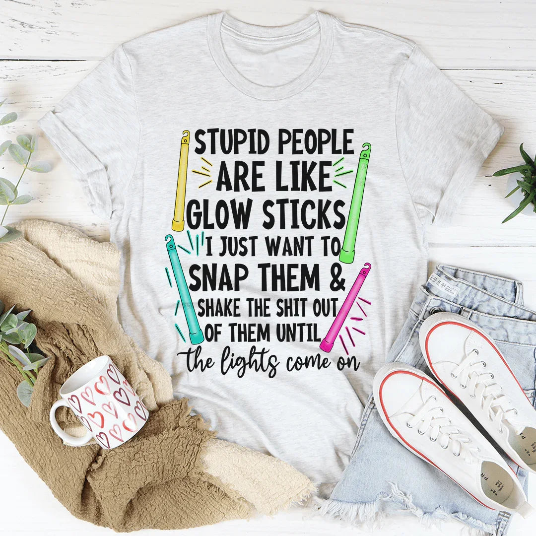 Glowsticks Tee - WonderingCloth