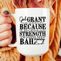 God Grant Me Peace Ceramic Mug 15 oz - WonderingCloth