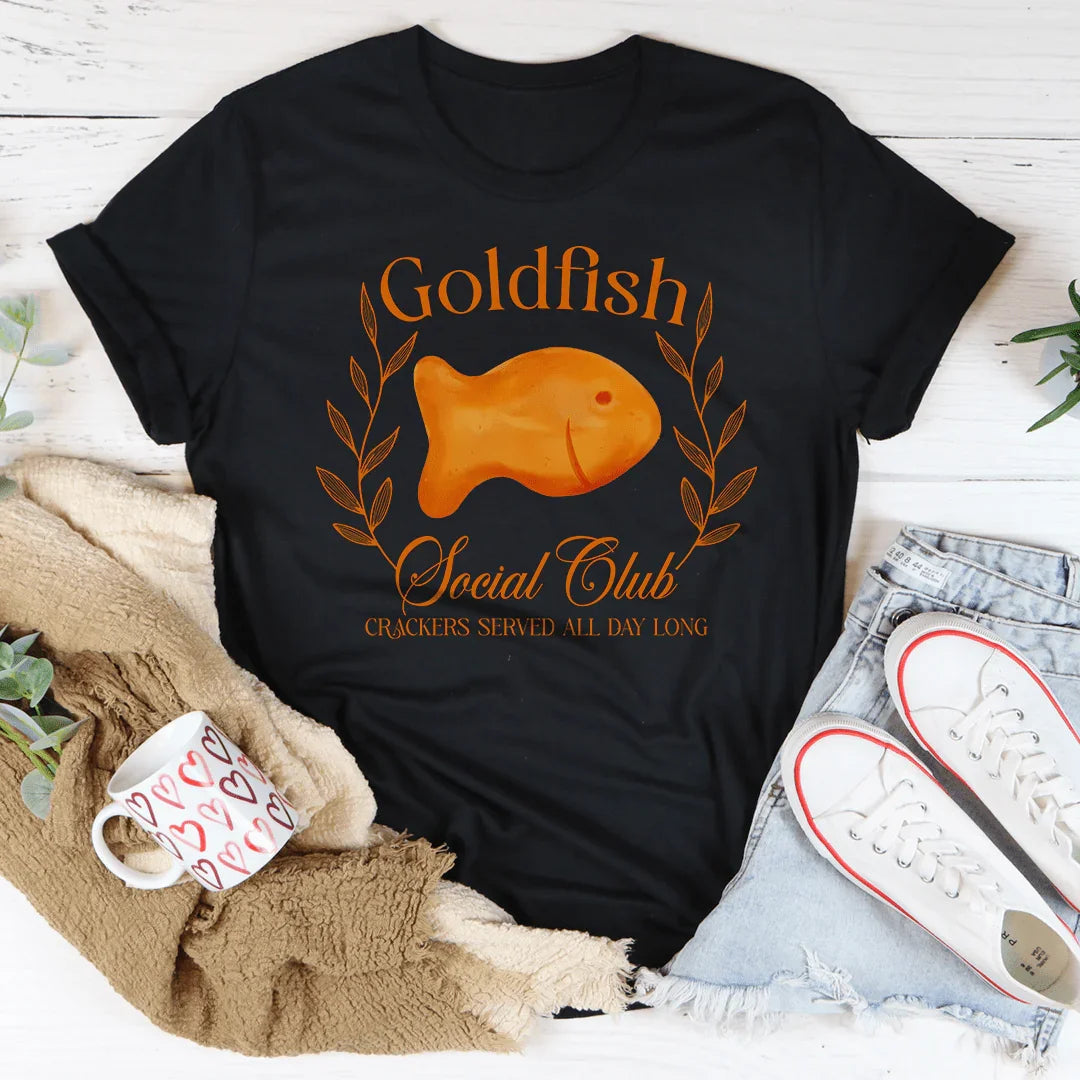 Goldfish social club Tee - WonderingCloth