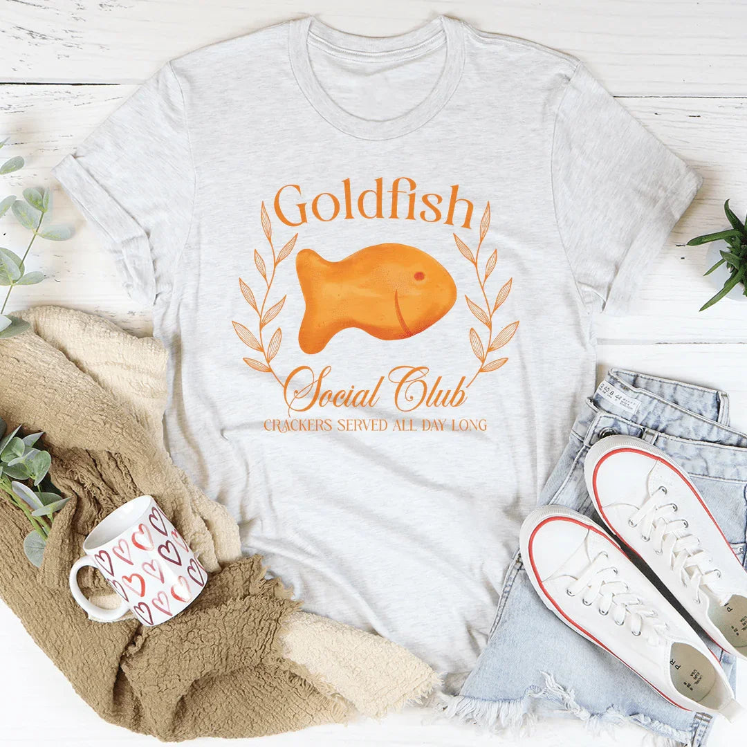 Goldfish social club Tee - WonderingCloth
