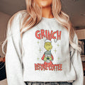 Grinch Before Coffee Sweatshirt - WonderingCloth