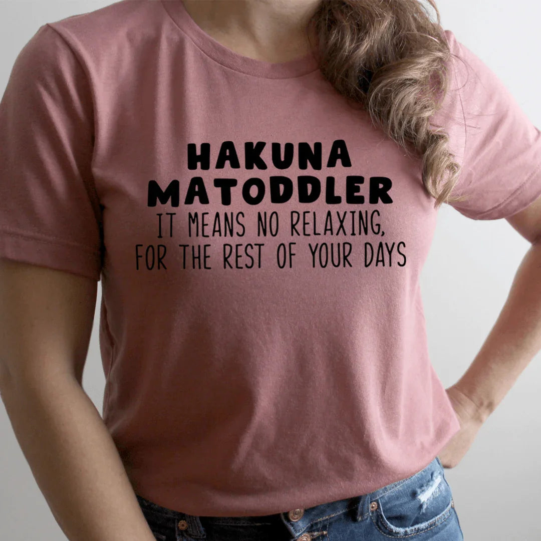 Hakuna Matoddler Tee - WonderingCloth