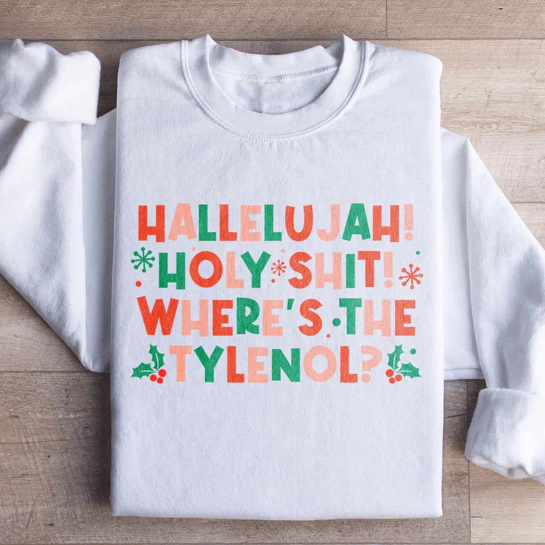 Hallelujah Christmas Sweatshirt - WonderingCloth