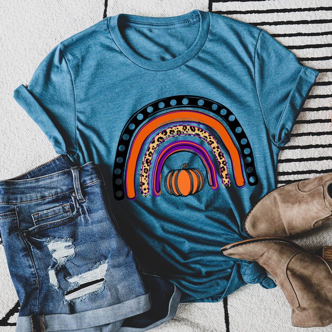 Halloween Rainbow Tee - WonderingCloth