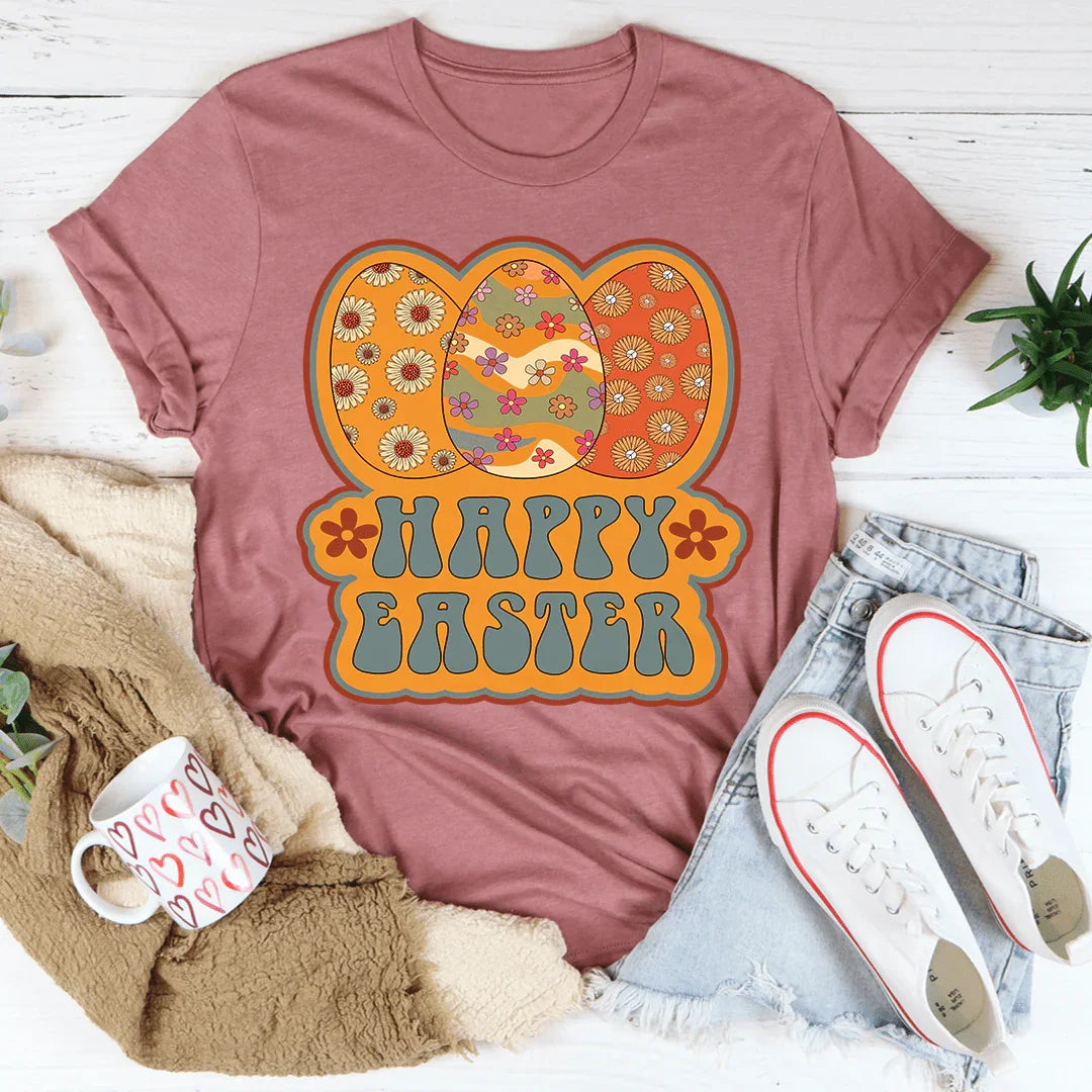 Happy Easter Tee - WonderingCloth