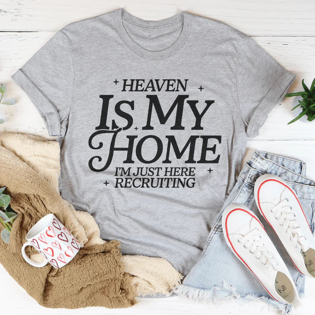 Heaven Is My Home Tee - WonderingCloth