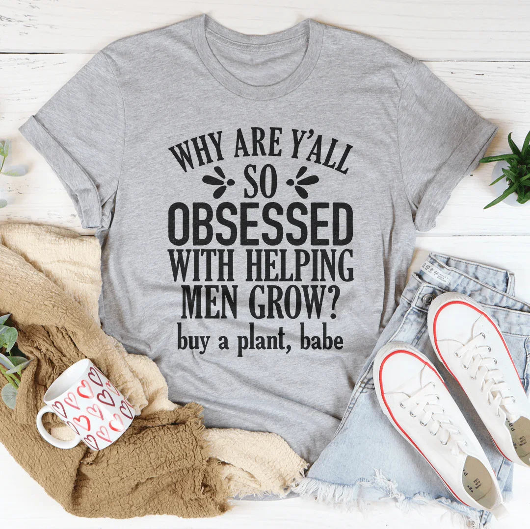Helping Men Grow Tee - WonderingCloth