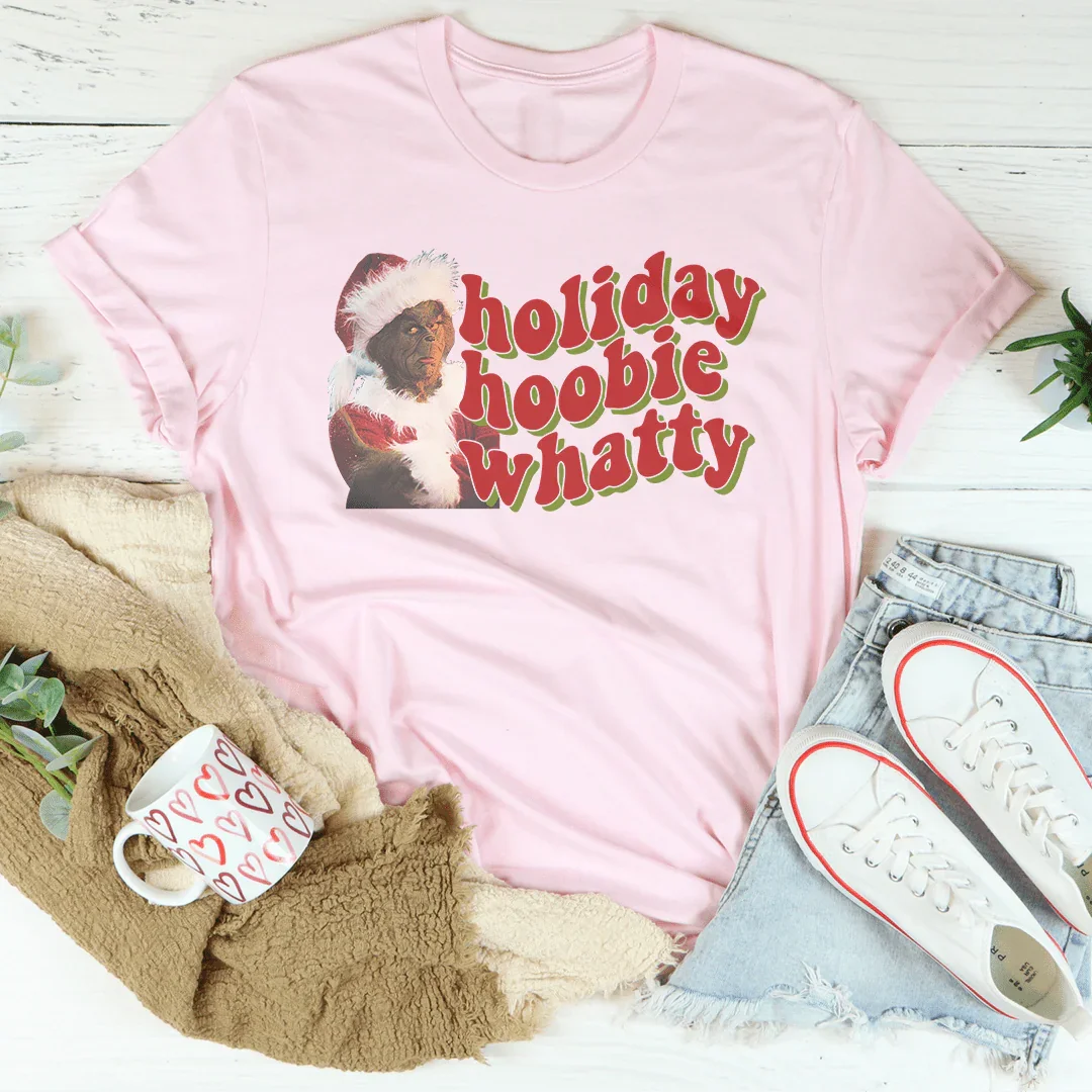 Holiday Hoobie Whatty Tee - WonderingCloth