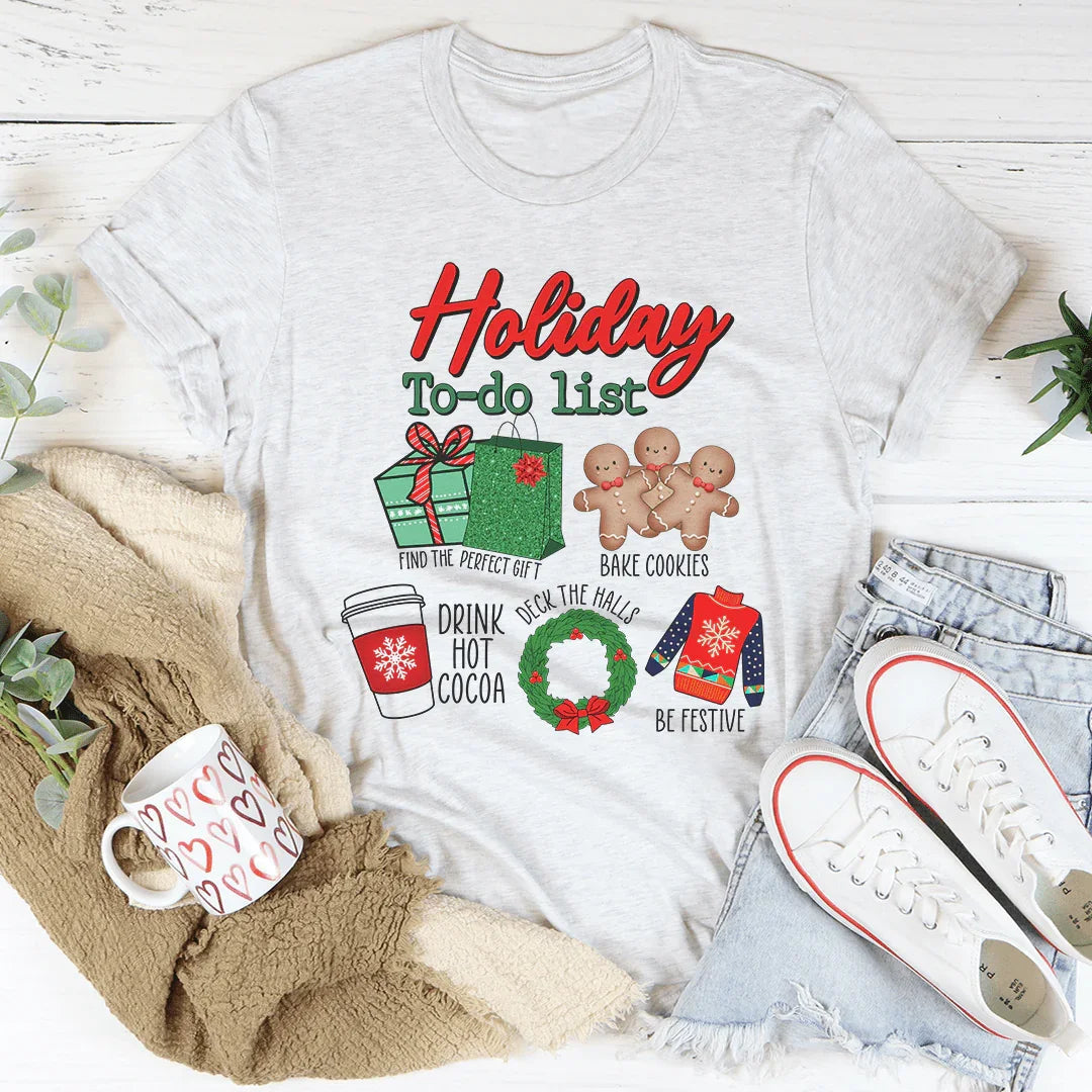 Holiday To Do List - WonderingCloth