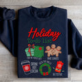 Holiday To Do List Sweatshirt - WonderingCloth