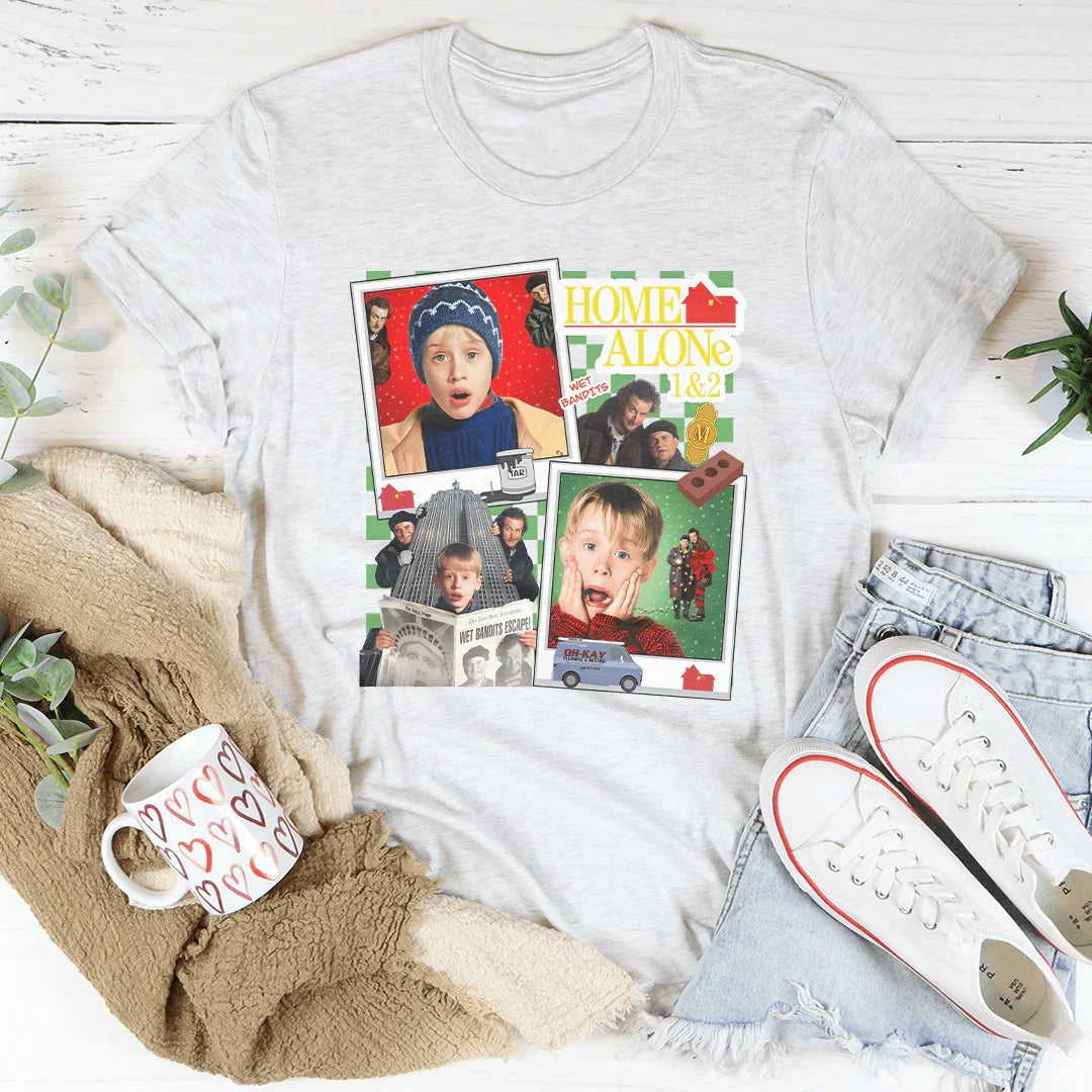 Home Alone Tee - WonderingCloth