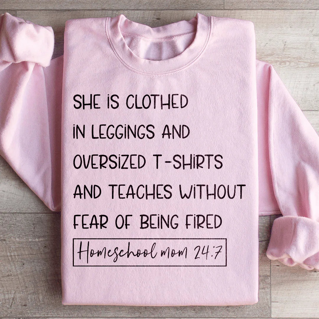 Homeschool Mom 247 Sweatshirt - WonderingCloth