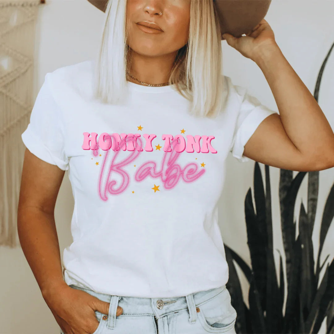 Honky Tonk Babe Tee - WonderingCloth
