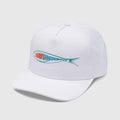 Hook Perforated Performance Hat - White - WonderingCloth
