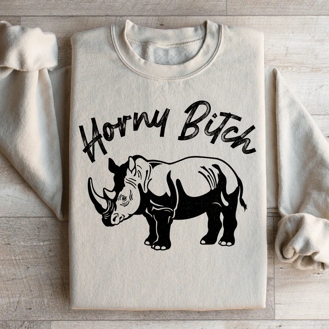 Horny B Sweatshirt - WonderingCloth