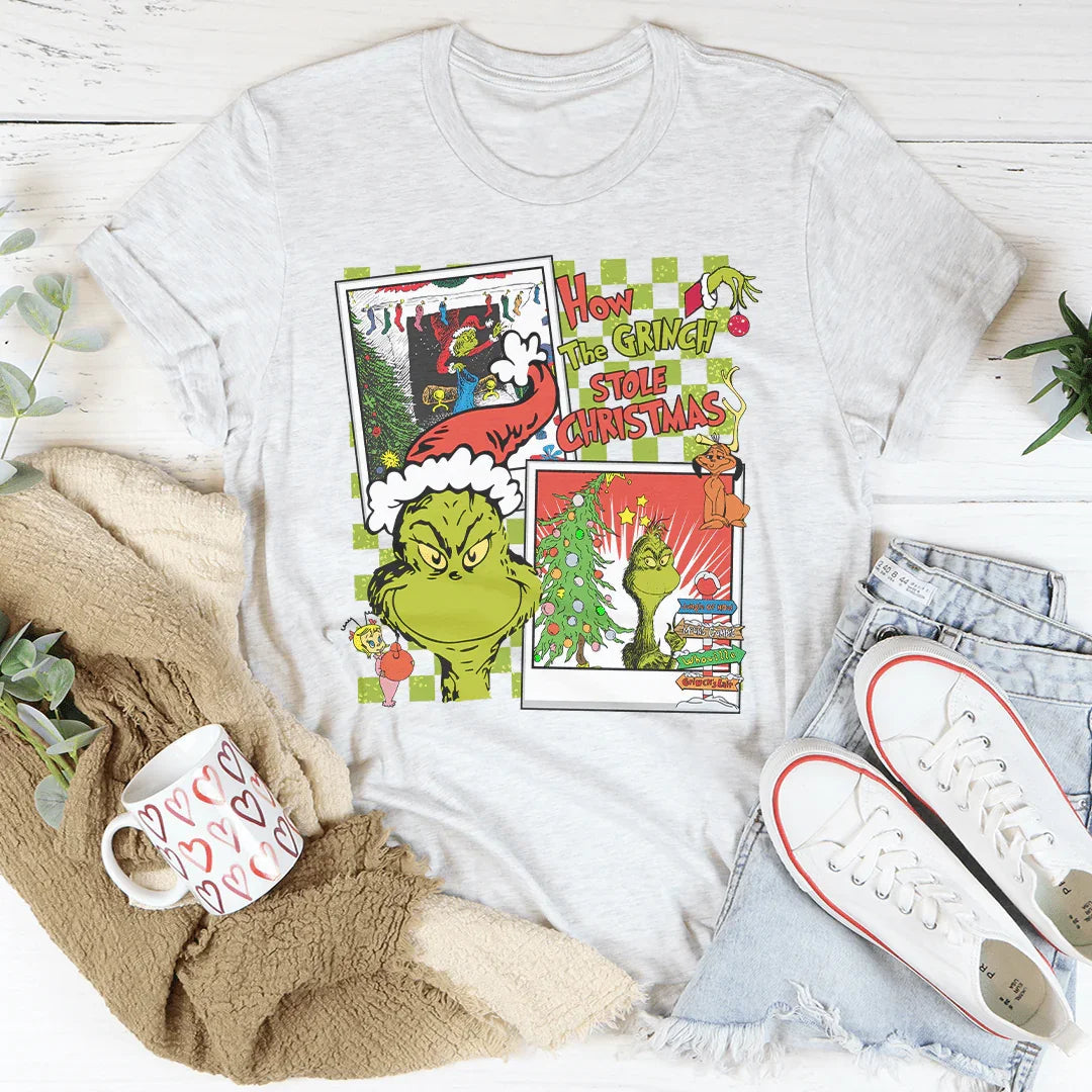 How The Grinch Stole Christmas Tee - WonderingCloth
