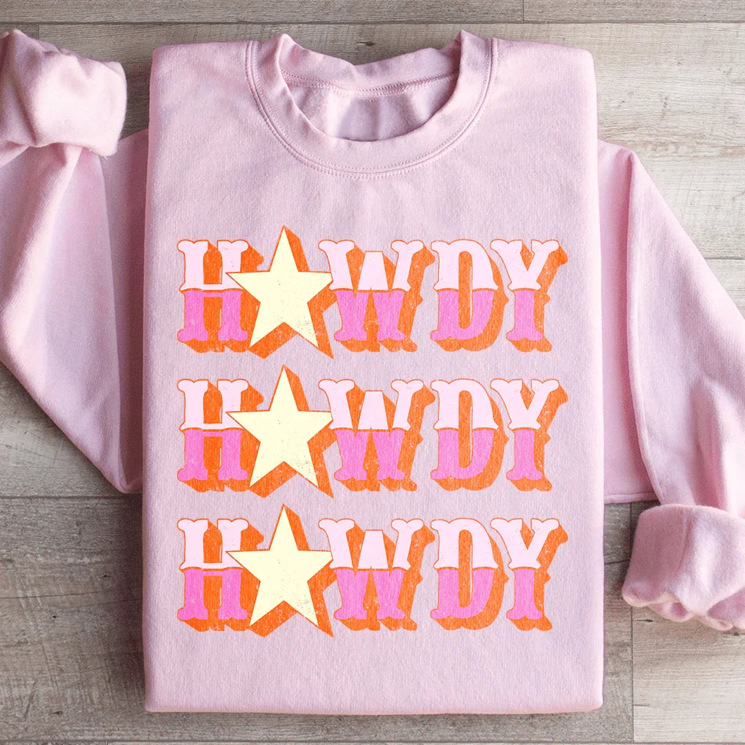 Howdy Western Sweatshirt - WonderingCloth