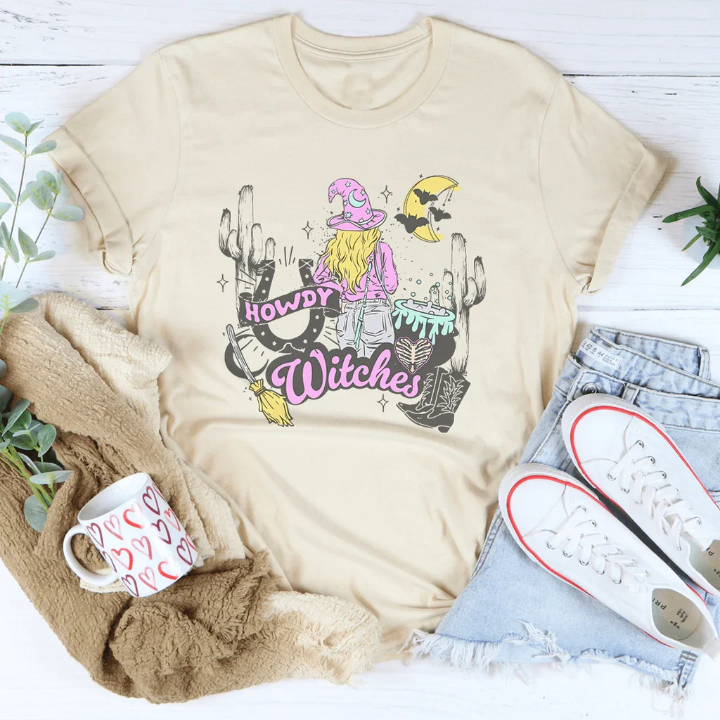 Howdy Witches Tee - WonderingCloth