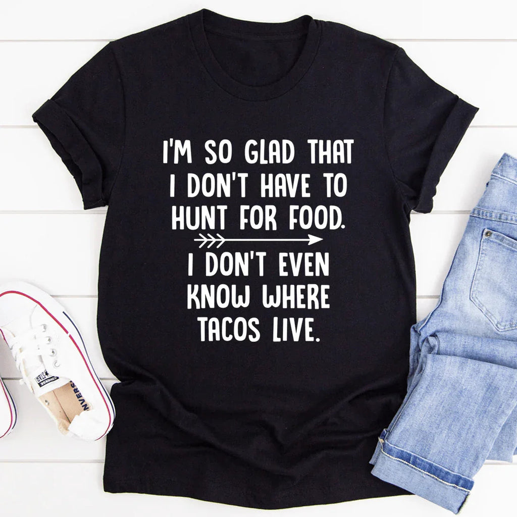 Hunt For Food Tee - WonderingCloth