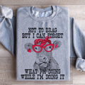 I Can Forget What I'm Doing While I'm Doing It Cow Sweatshirt - WonderingCloth