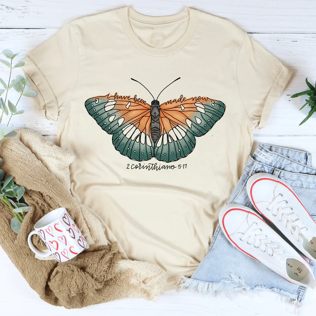 I Have Been Made New 2 Corinthians 5:17 Tee - WonderingCloth