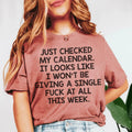 I Just Checked My Calendar Tee - WonderingCloth
